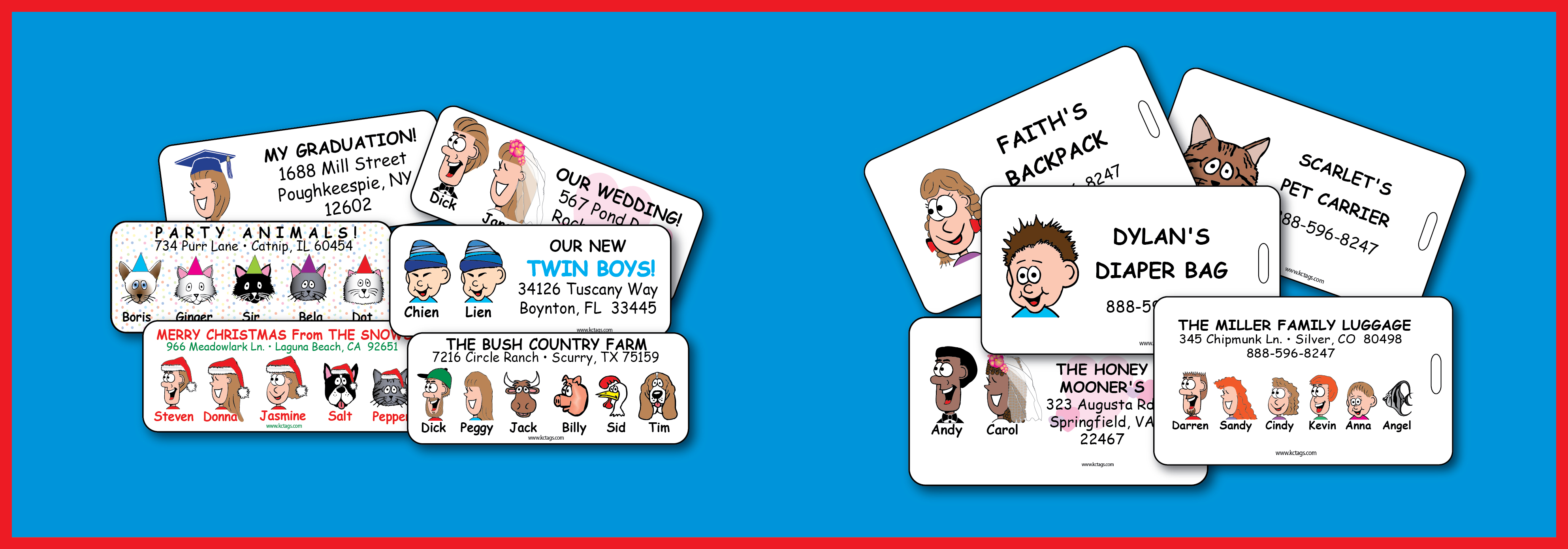 Personalized Family Cartoon gifts products